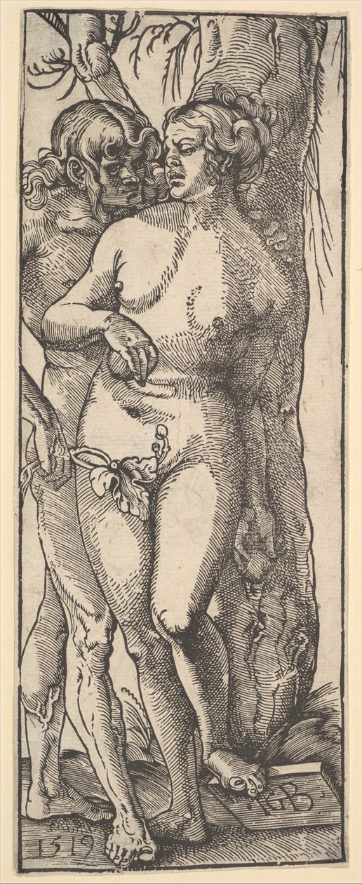Adamo ed Eva da Hans Baldung