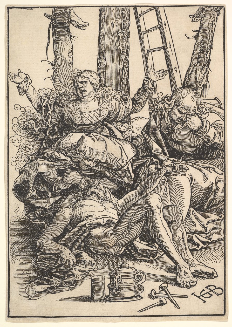 Compianto su Cristo, 1510 da Hans Baldung