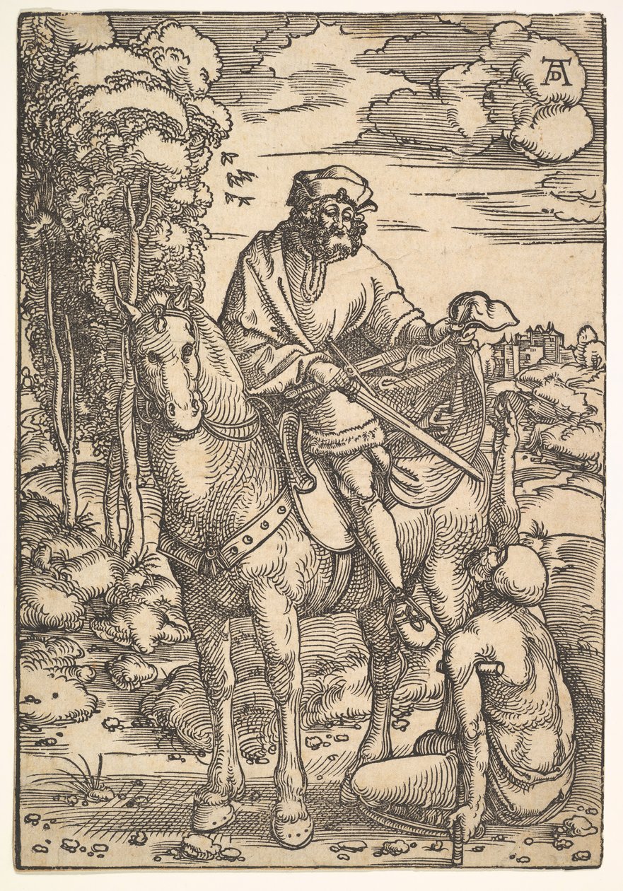 San Martino a cavallo da Hans Baldung