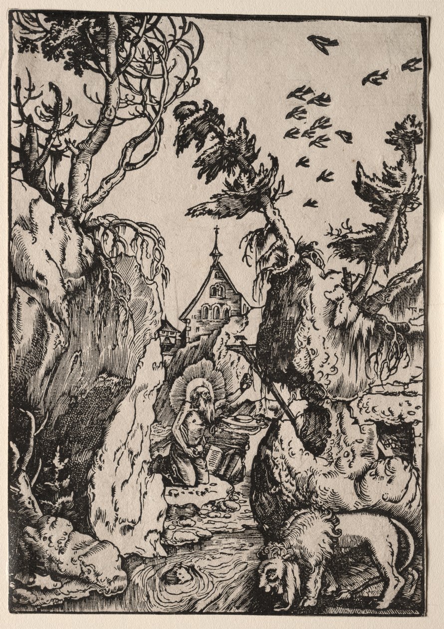 San Girolamo nel deserto da Hans Baldung