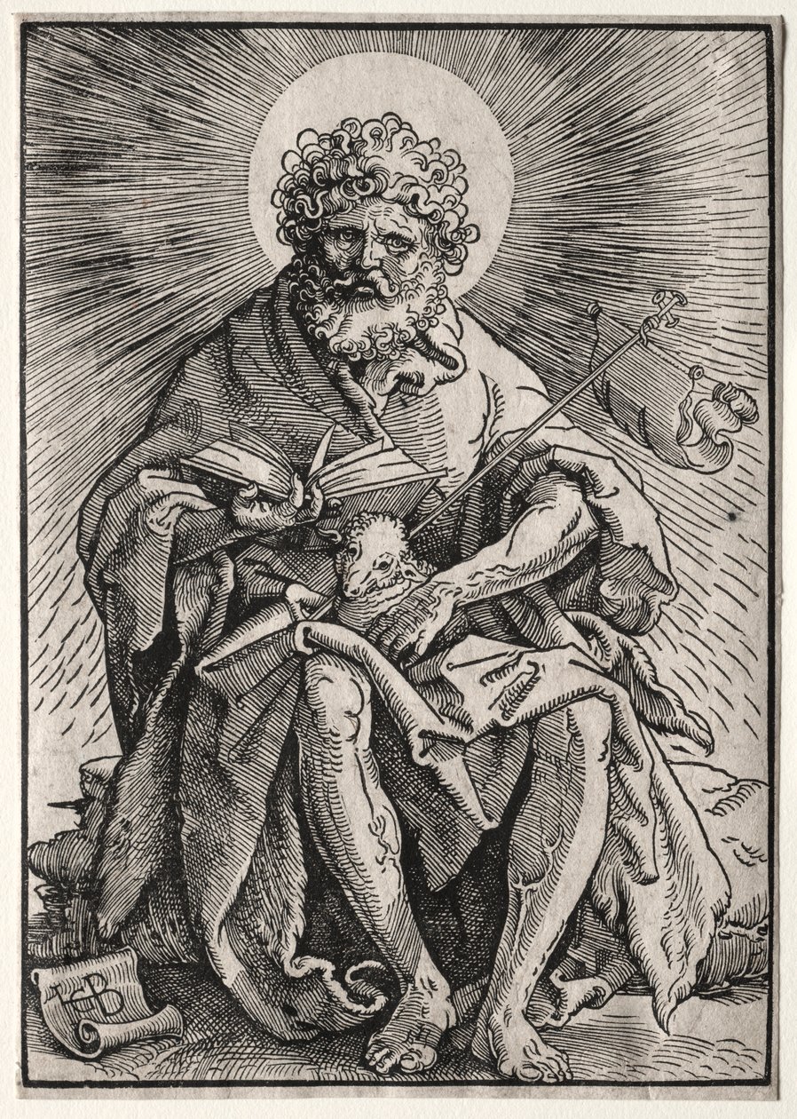 San Giovanni Battista, ca. 1518-19 da Hans Baldung