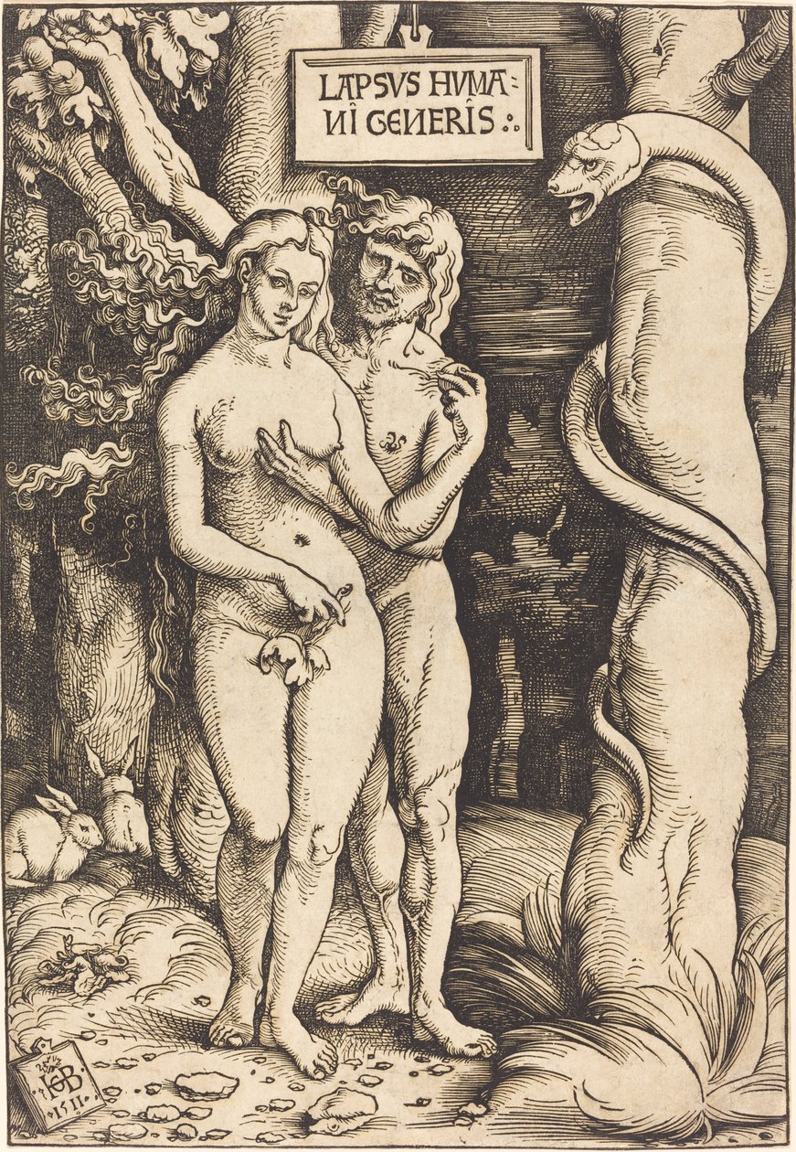 Adamo ed Eva da Hans Baldung Grien