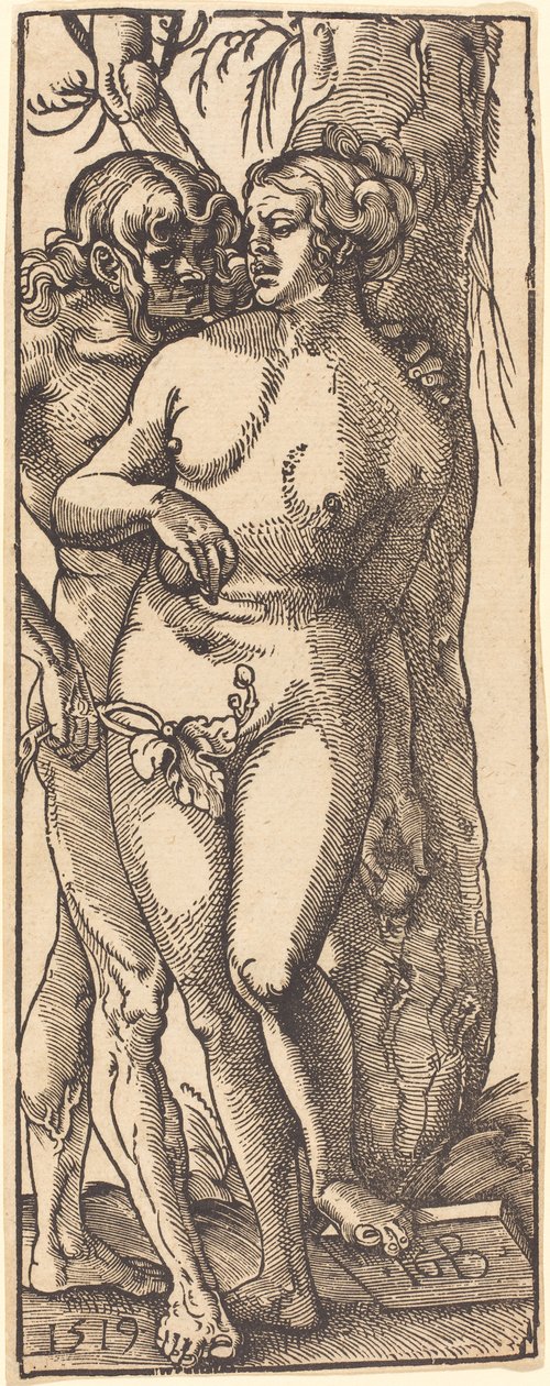 Adamo ed Eva, 1519 da Hans Baldung Grien