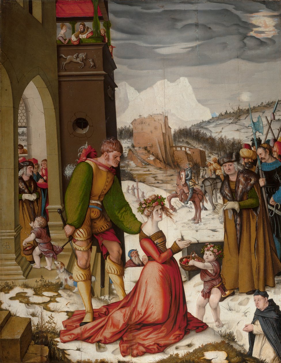 Decapitazione di Santa Dorotea da Hans Baldung Grien