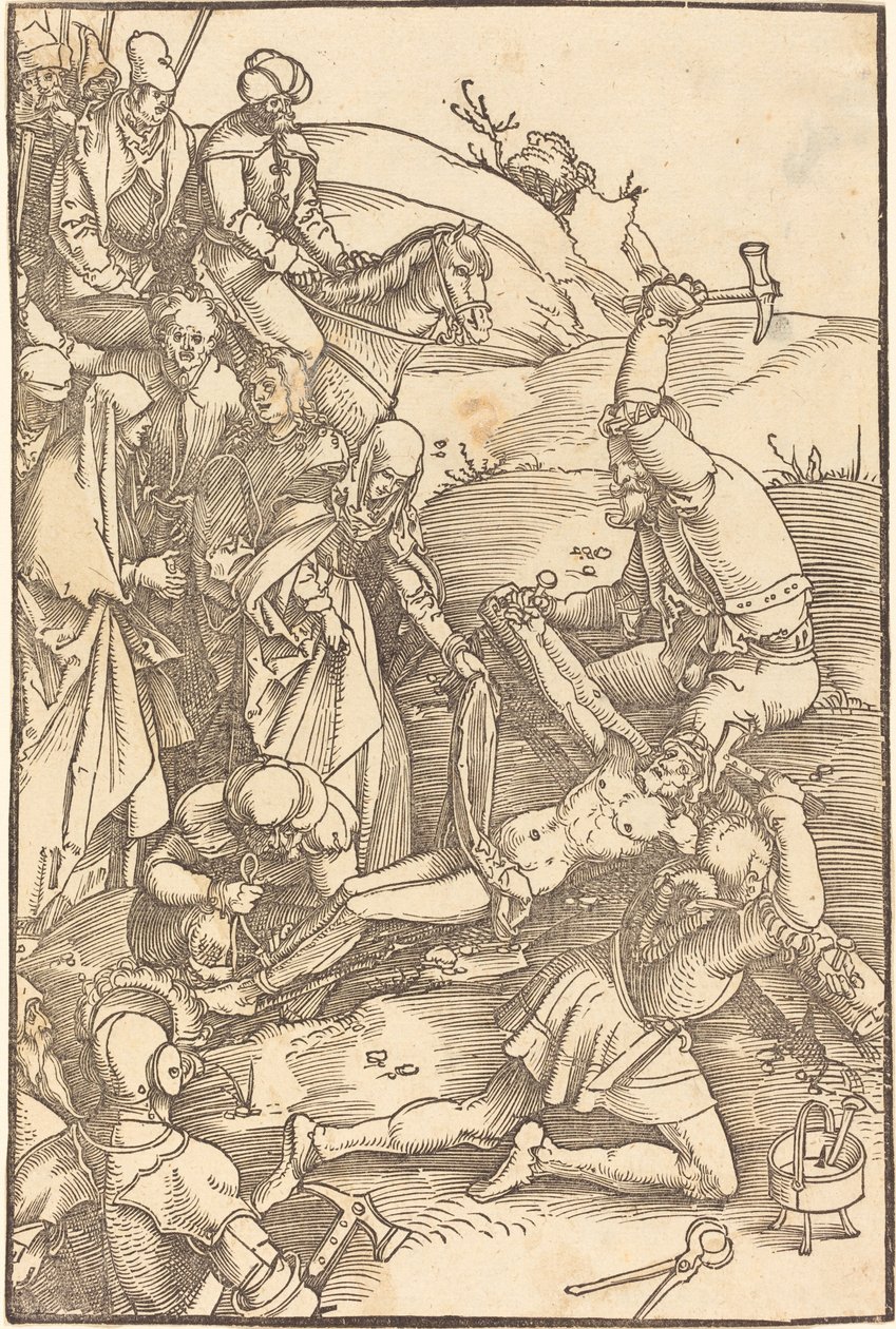 Cristo inchiodato alla croce da Hans Baldung Grien