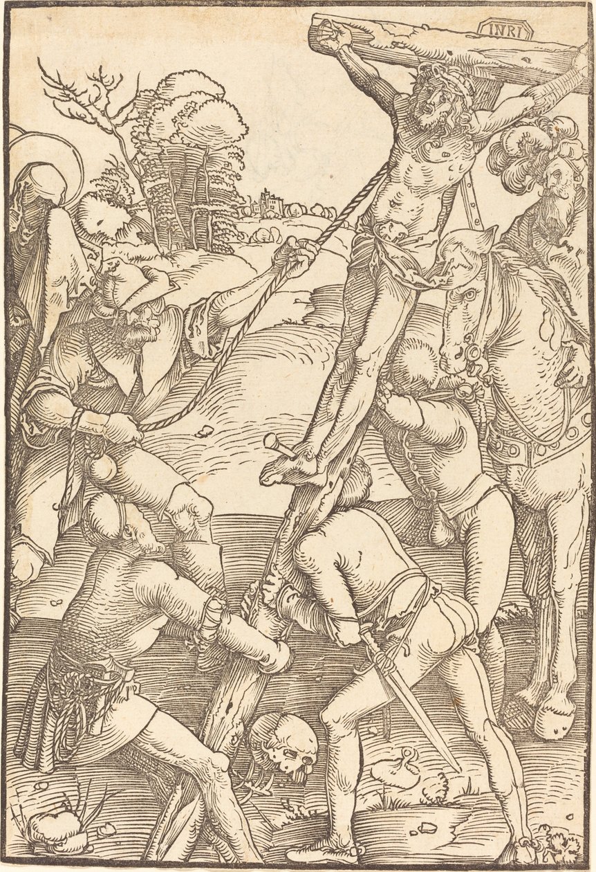 Cristo Sollevato sulla Croce da Hans Baldung Grien