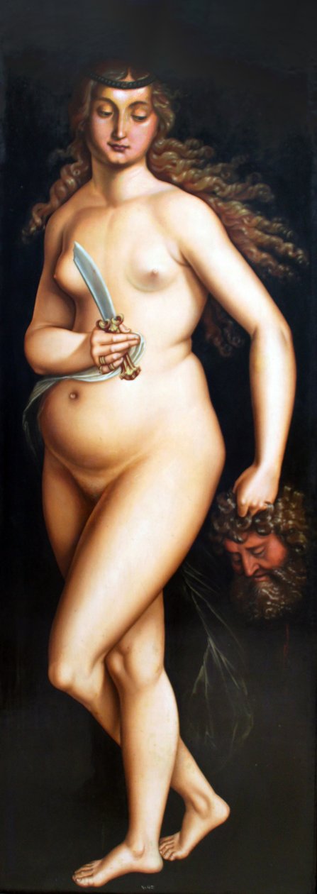 Tedesco: Judith mit dem Haupt des Holofernes Judith with the Head of Holophernes (Giuditta con la testa di Oloferne) da Hans Baldung Grien