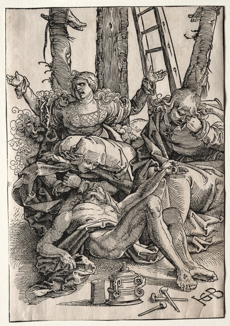 Lamentazione, c. 1515-17 da Hans Baldung Grien
