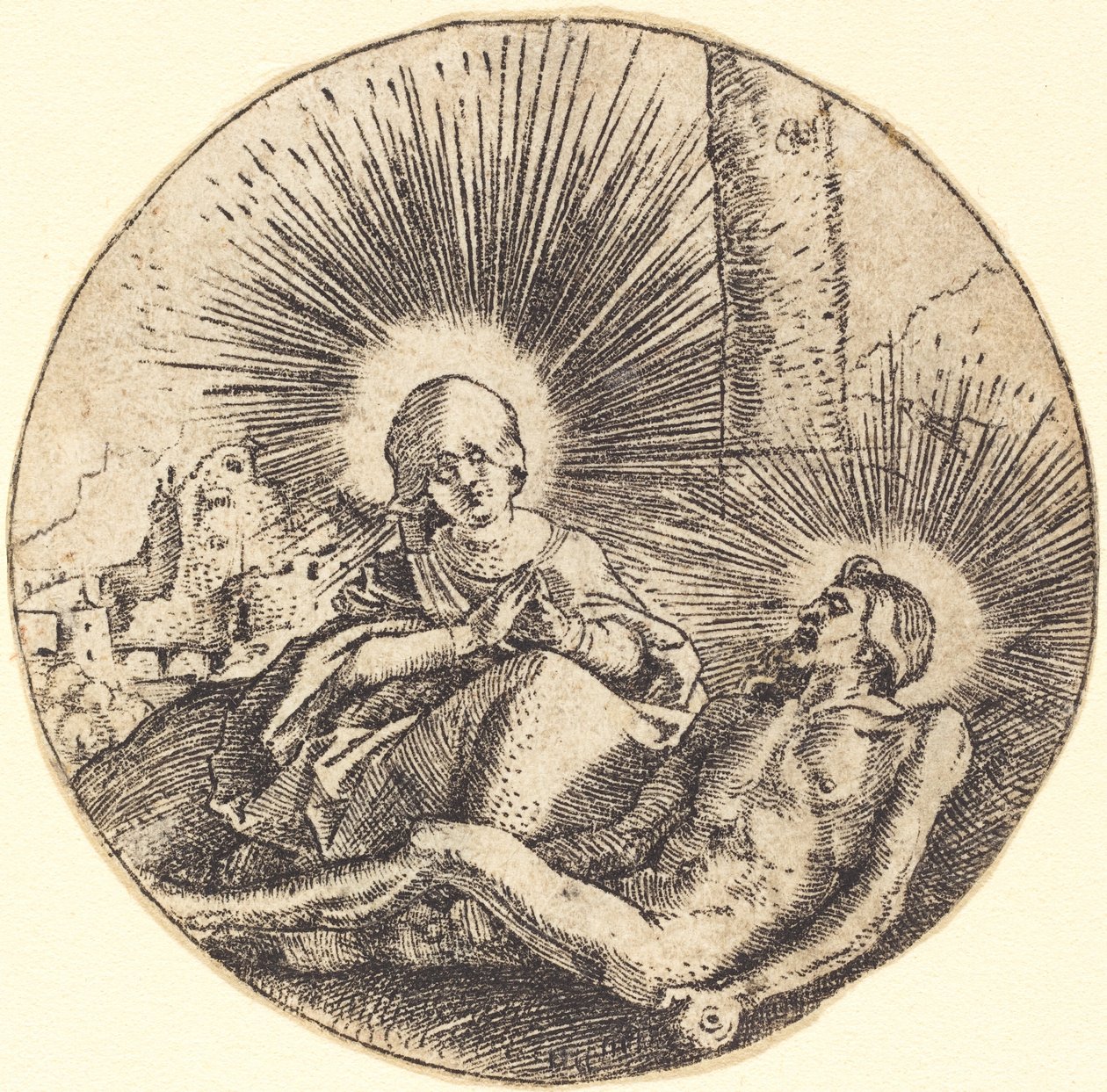 Lamentazione per Cristo da Hans Baldung Grien