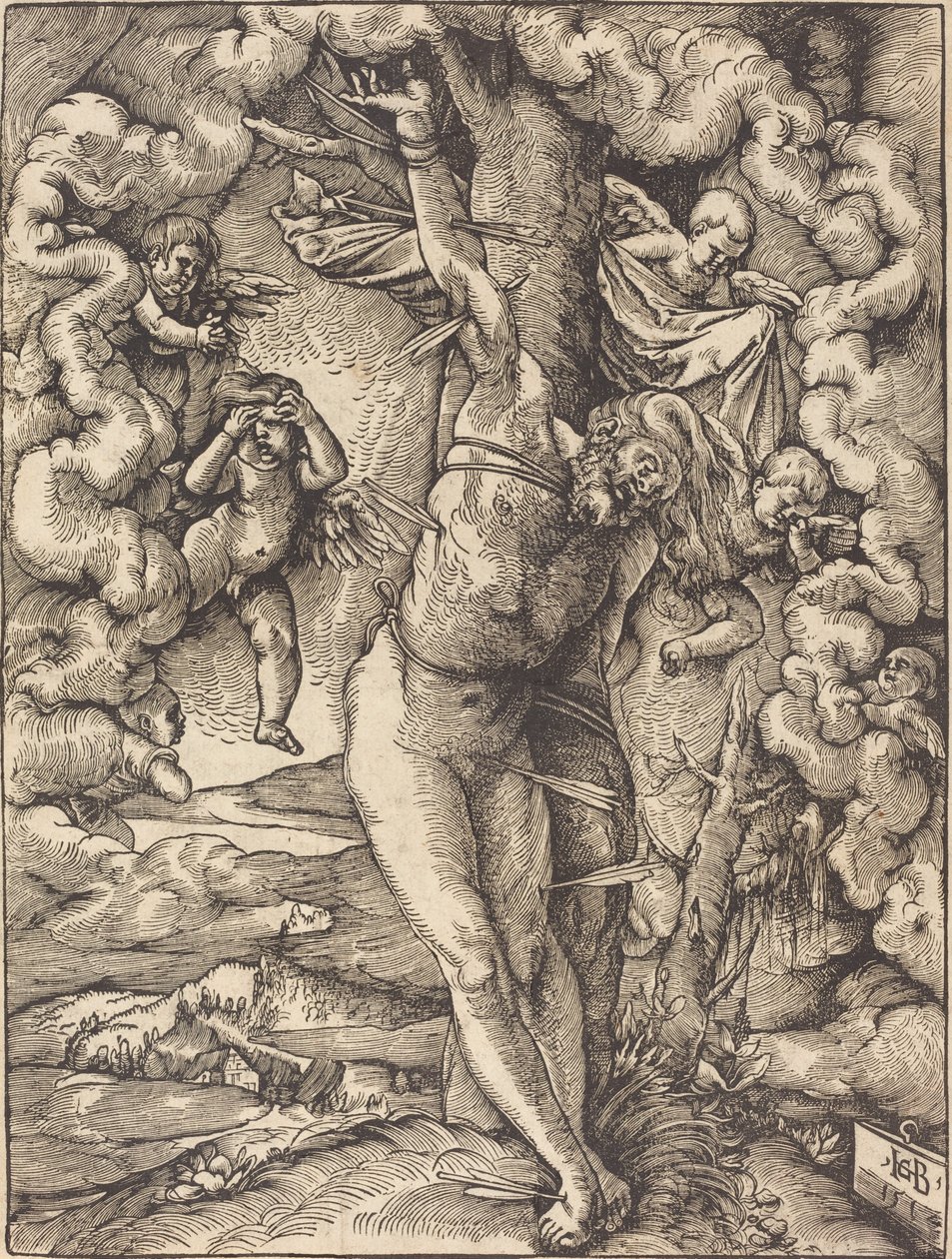 San Sebastiano da Hans Baldung Grien