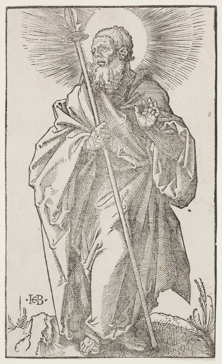 San Tommaso, da "I grandi apostoli", c.1519 da Hans Baldung Grien