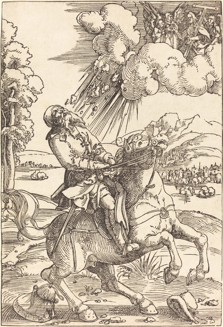 La Conversione di San Paolo da Hans Baldung Grien