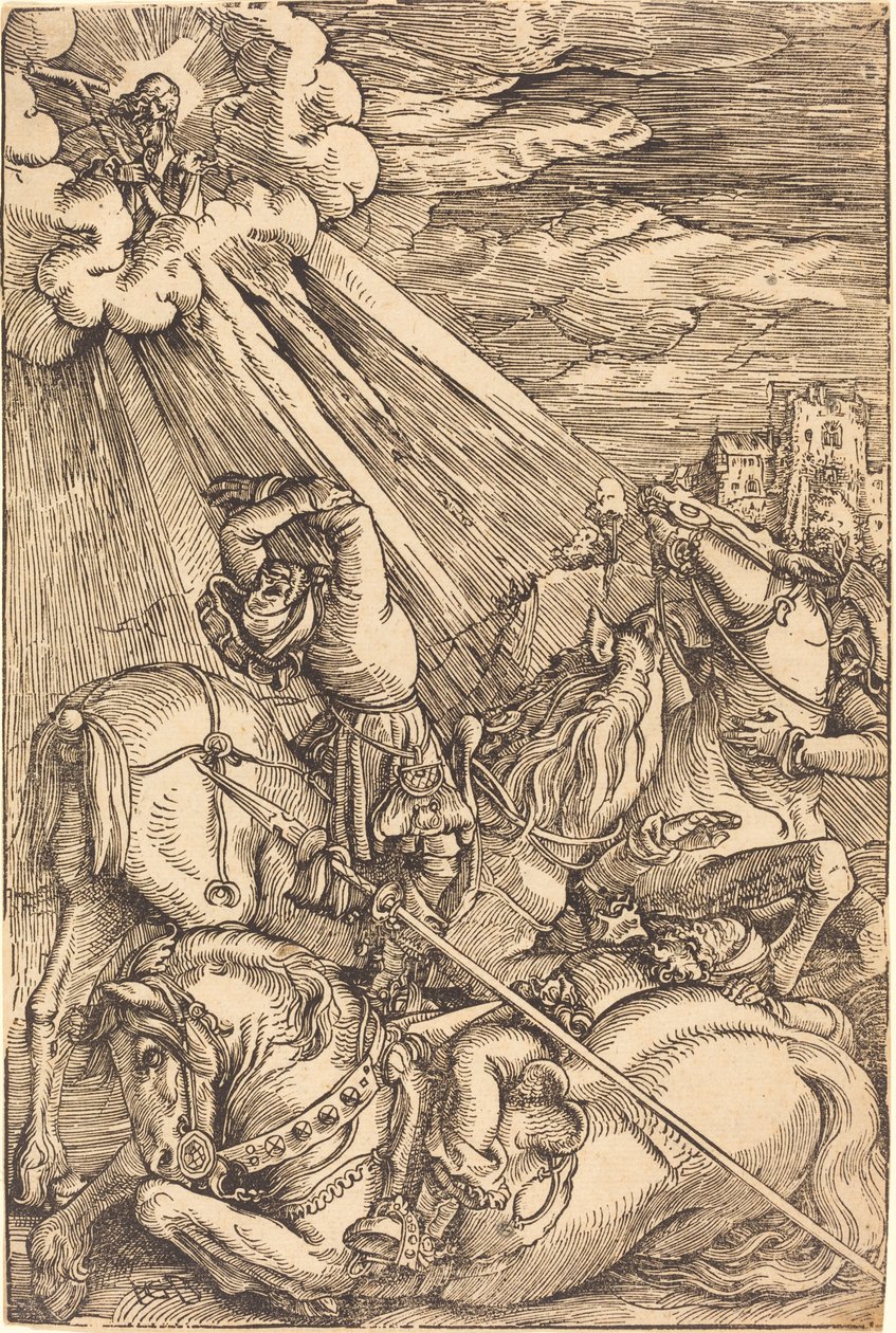 La conversione di San Paolo da Hans Baldung Grien