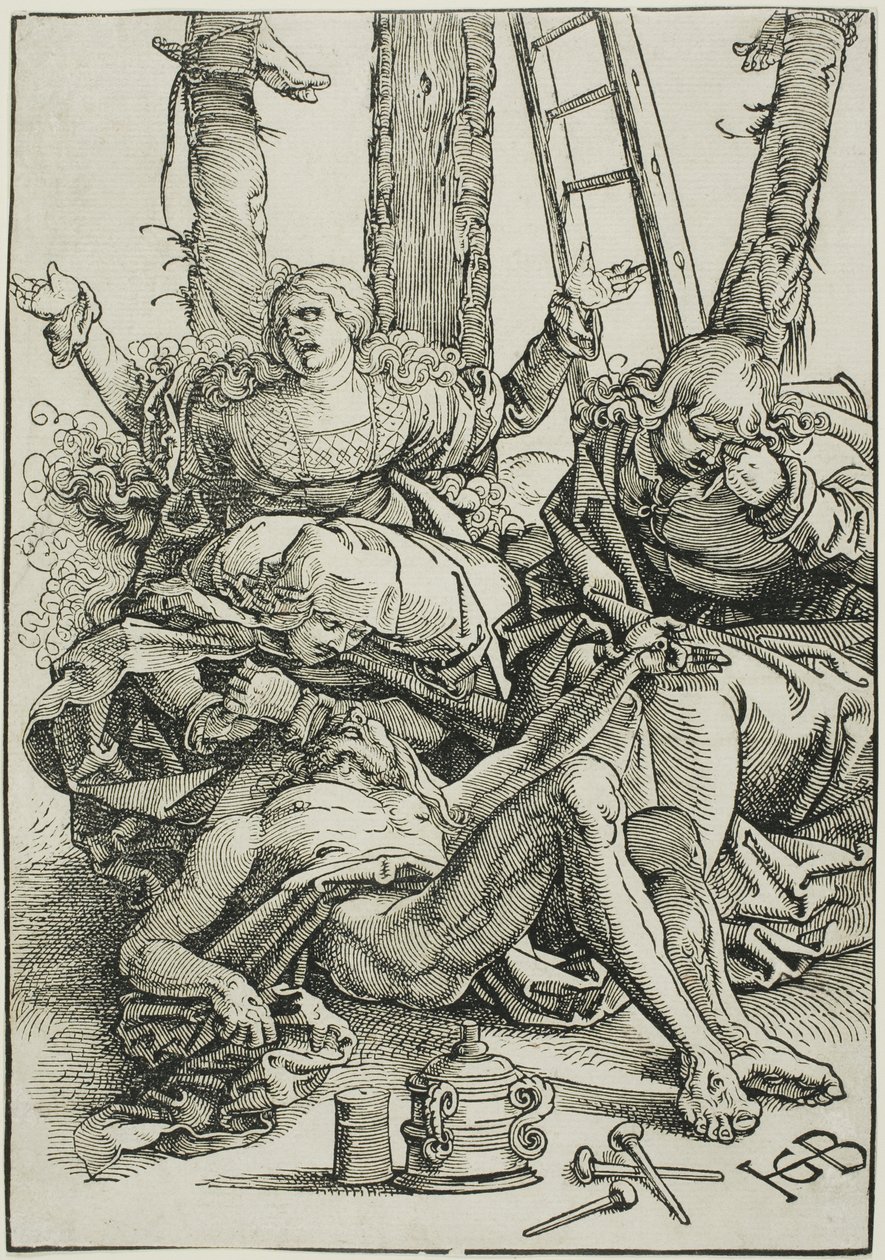 La lamentazione da Hans Baldung Grien