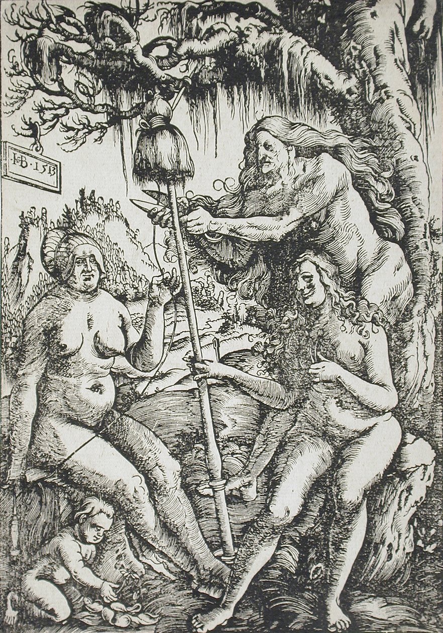 Le tre Parche da Hans Baldung Grien
