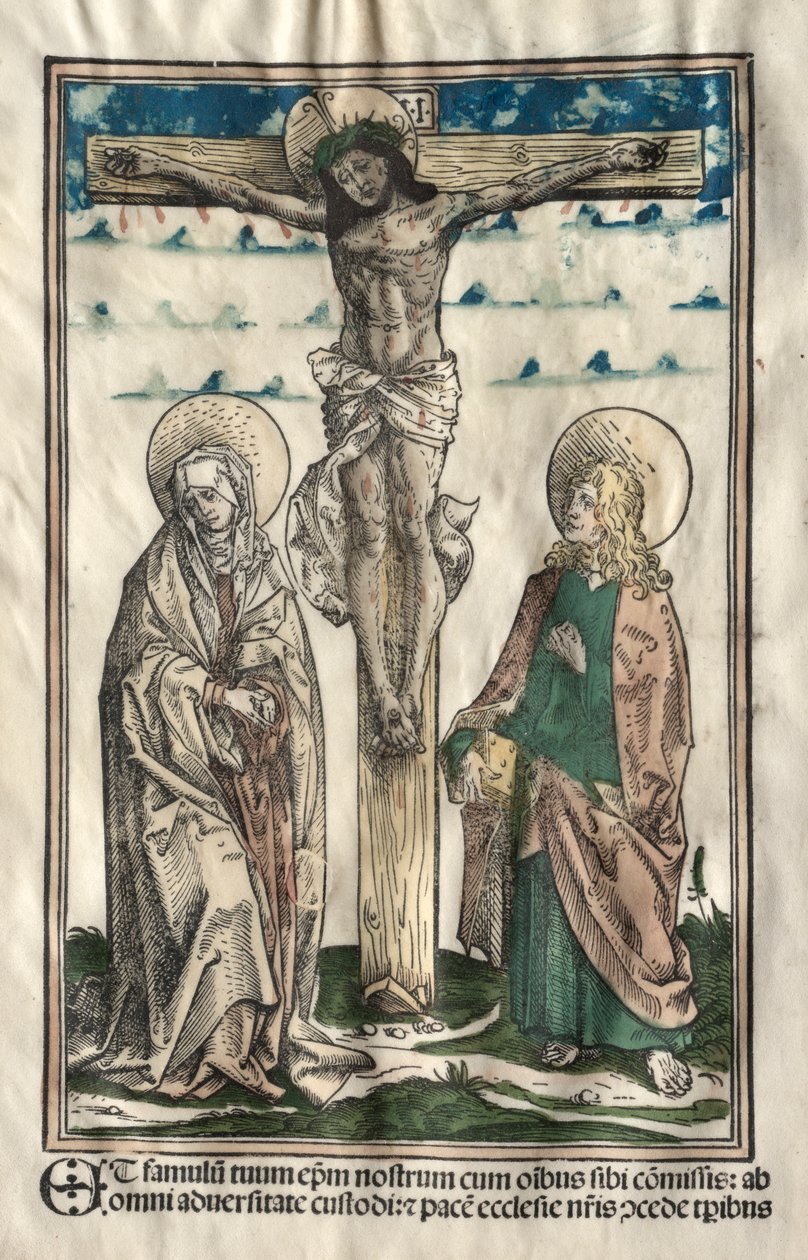 Cristo sulla croce tra Maria e Giovanni, 1502 da Hans Burgkmair
