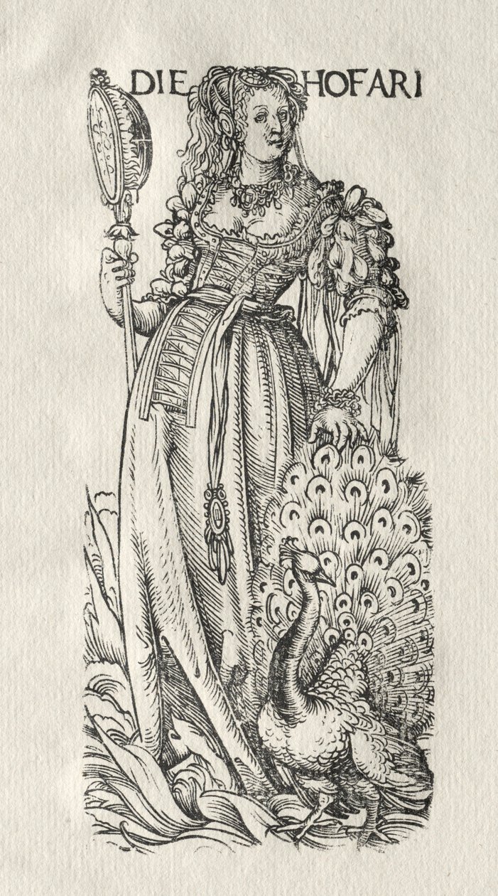 I sette vizi: Superbia, c. 1510 da Hans Burgkmair
