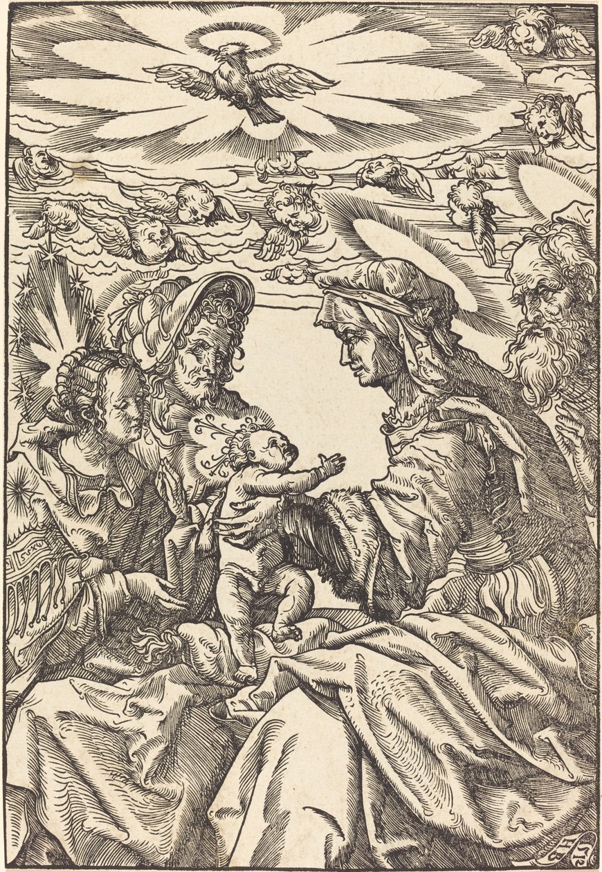 La Sacra Famiglia con Sant