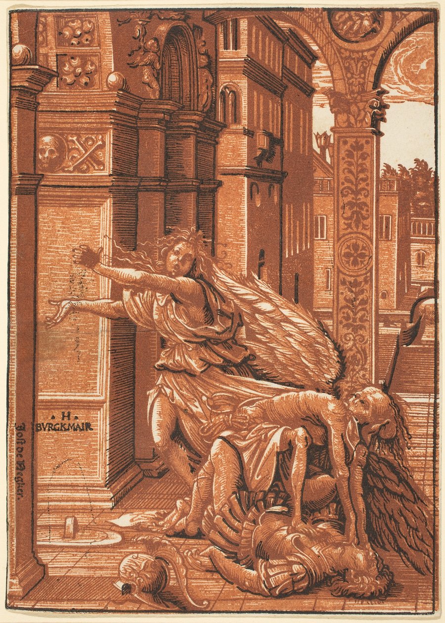 Gli amanti sorpresi dalla morte da Hans Burgkmair I