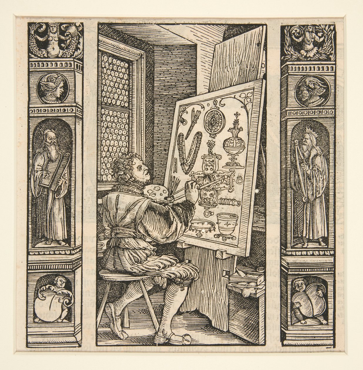 Der Geschmeidemaler da Petrarca da Hans Burgkmair the Elder