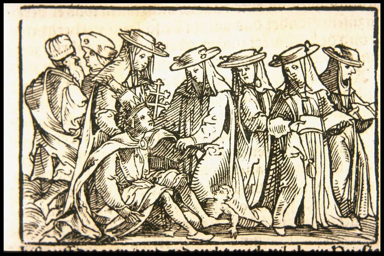 Papa Giovanna, ca 1545 da Hans Burgkmair the Elder