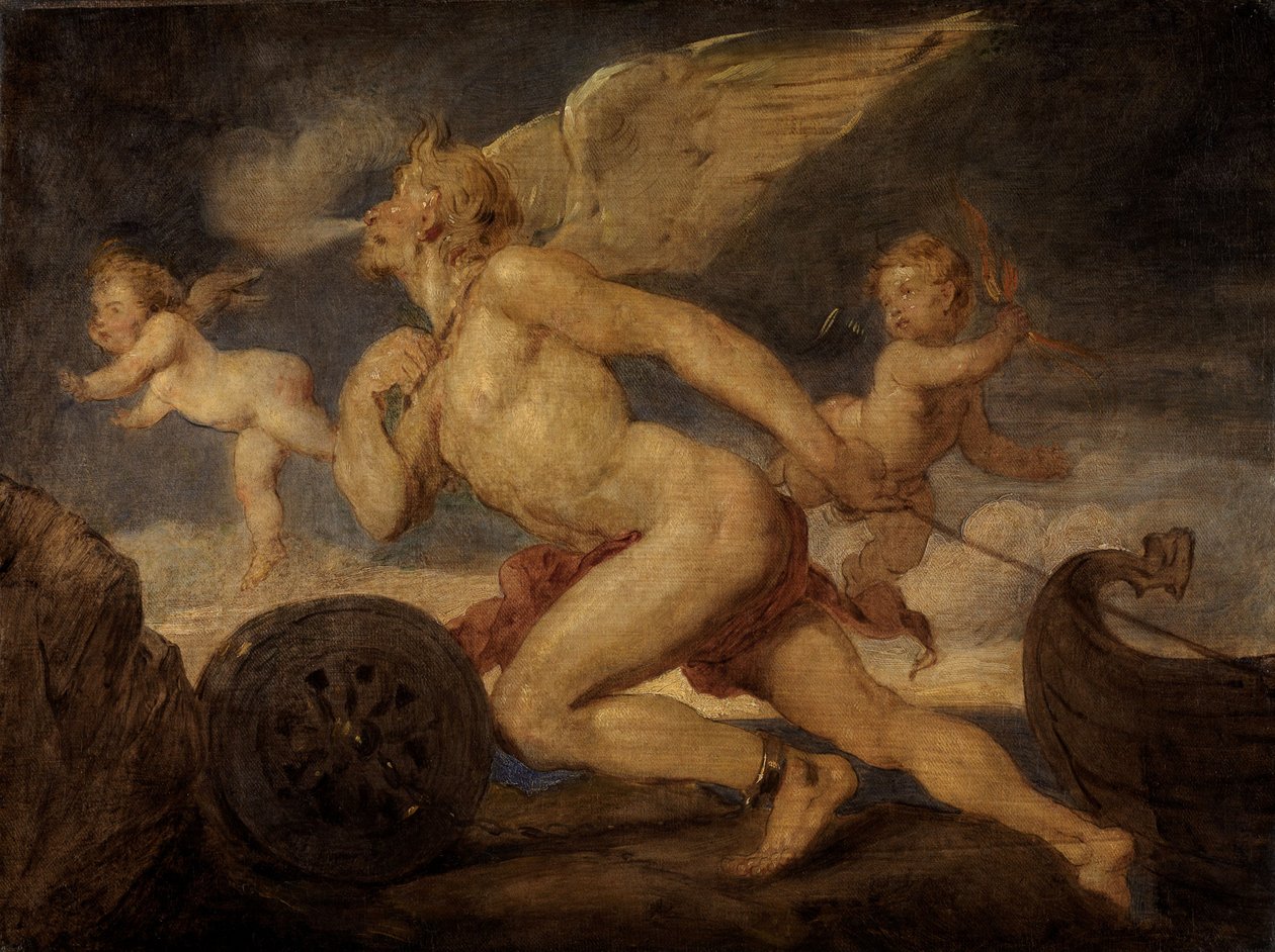 Allegoria della forza del vapore da Hans Canon