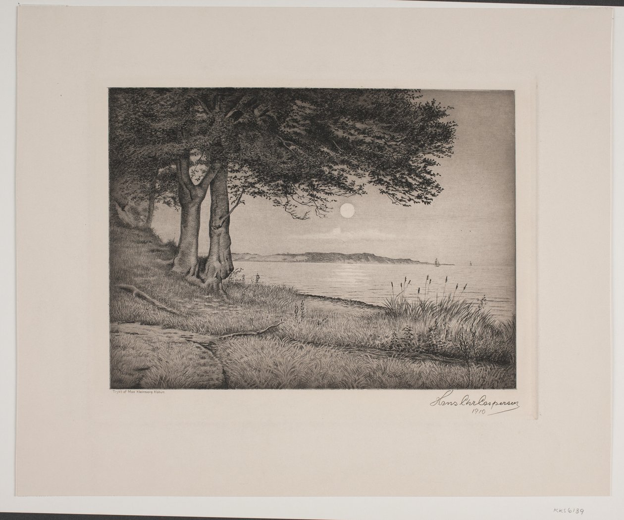 Fiordo di Vejle da Hans Christian Gether Caspersen