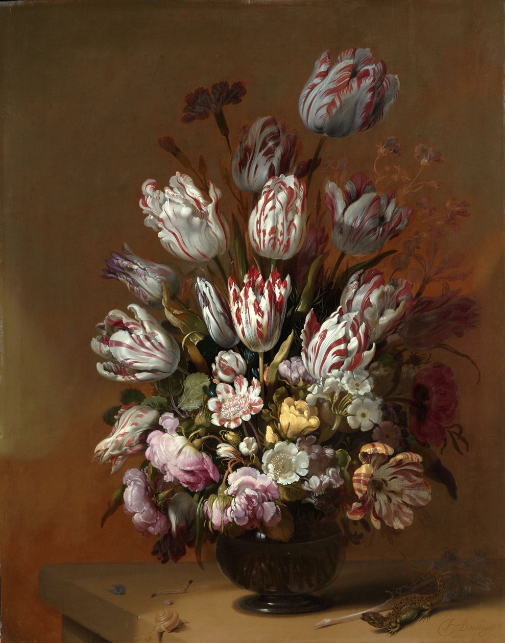 Natura morta con fiori, 1639 da Hans Gillisz. Bollongier