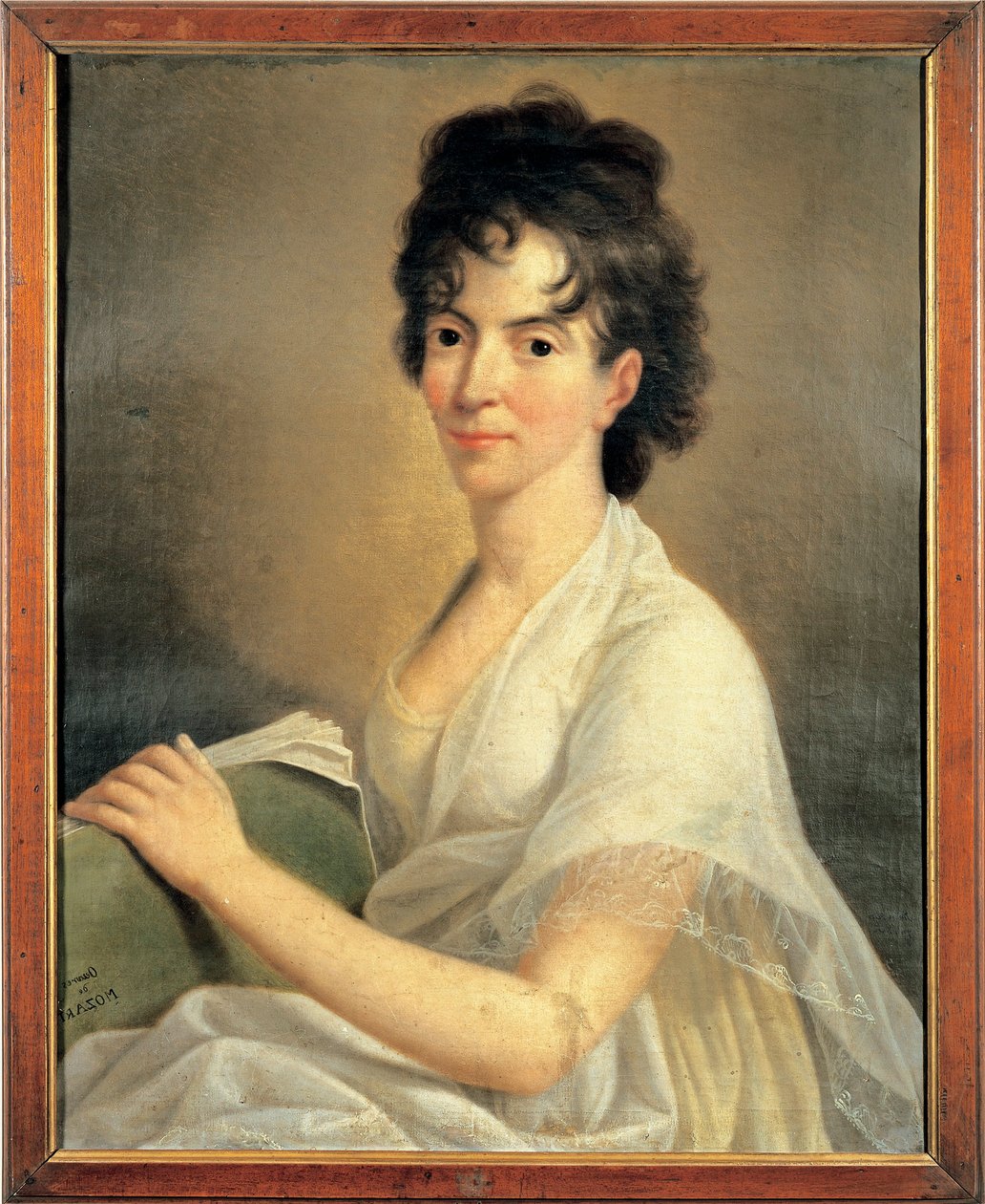 Austria, ritratto di Costanze Weber, moglie di Wolfgang Amadeus Mozart da Hans Hansen