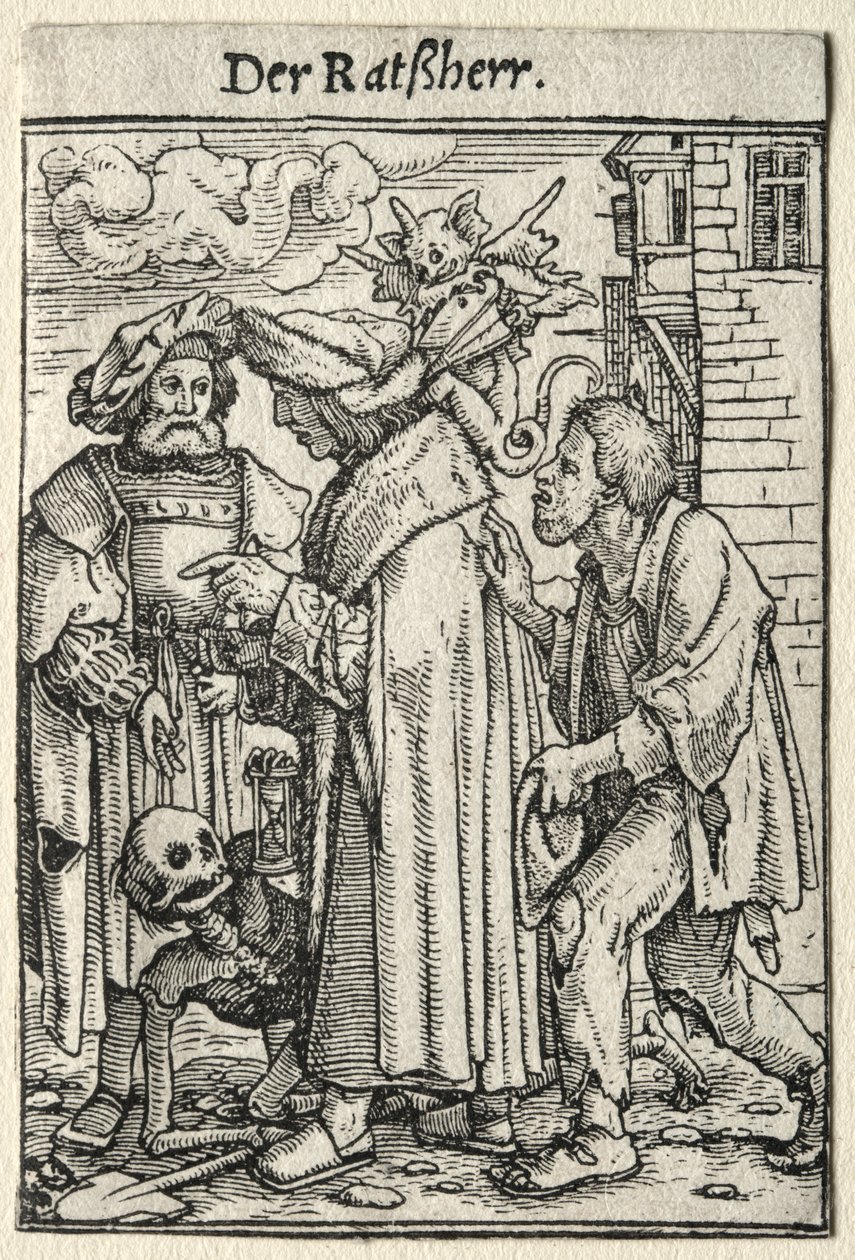 Danza della Morte: Il consigliere da Hans Holbein