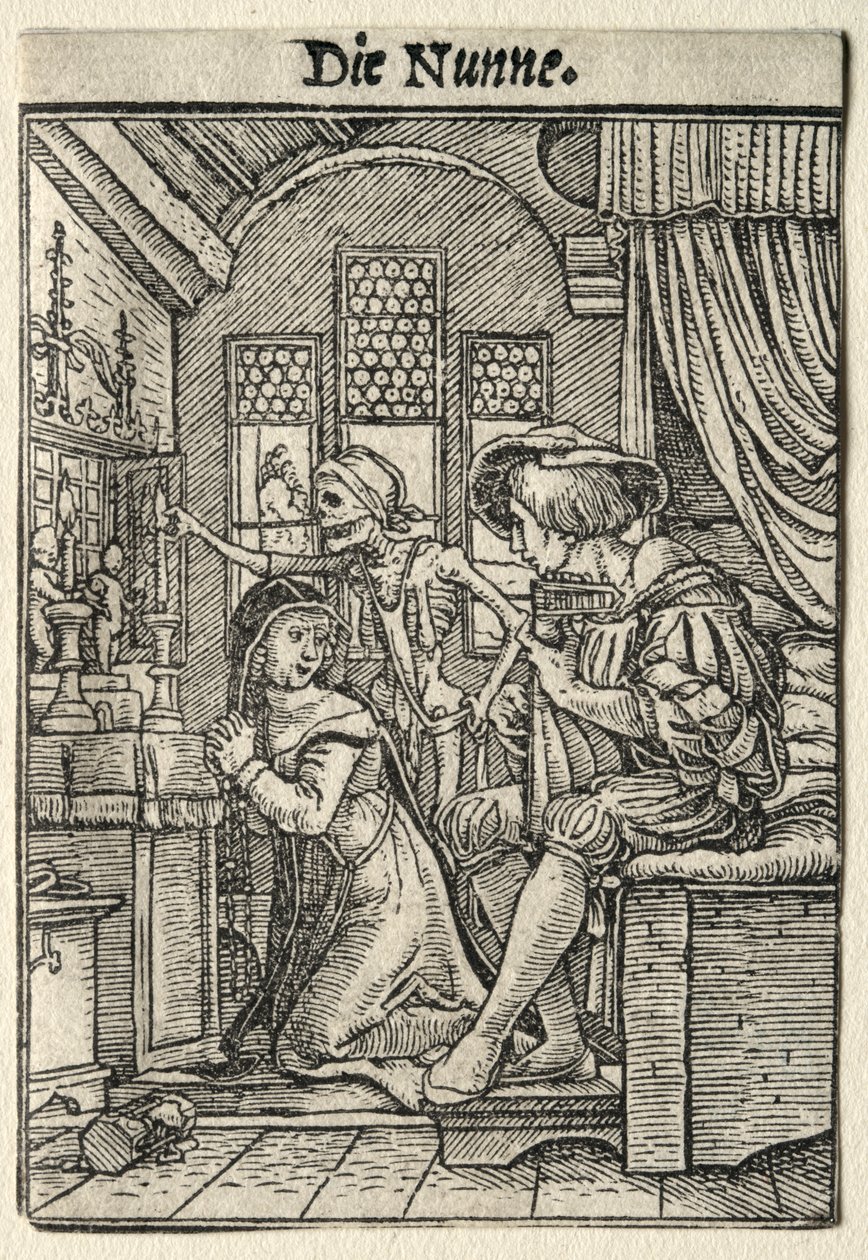 Danza della Morte: La Suora da Hans Holbein