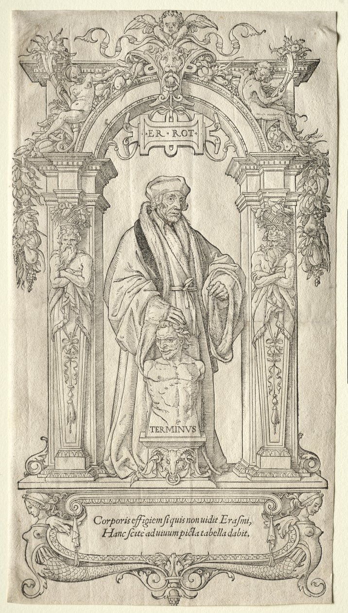 Erasmo da Rotterdam da Hans Holbein