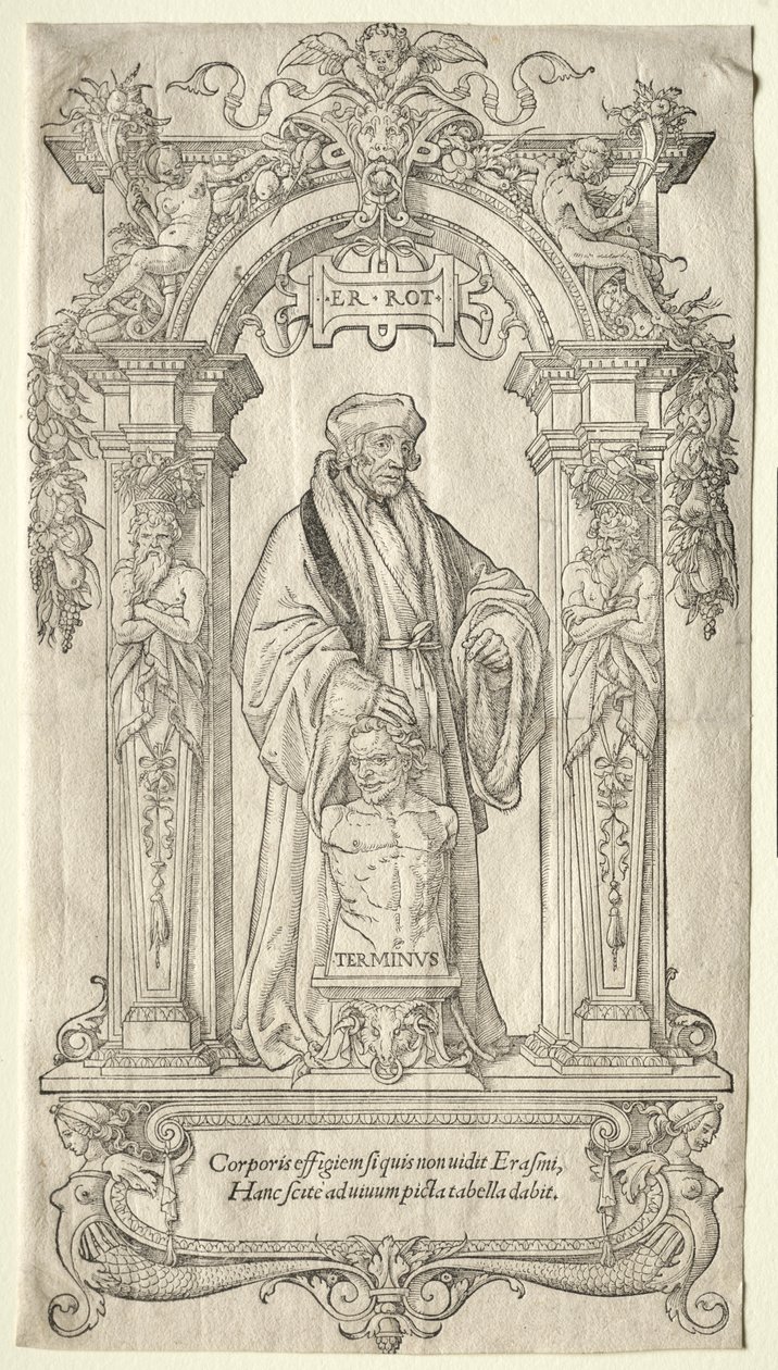 Erasmo da Rotterdam da Hans Holbein