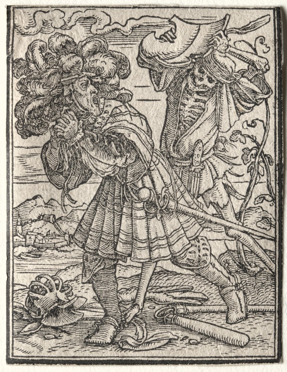La danza della morte: Il conte da Hans Holbein