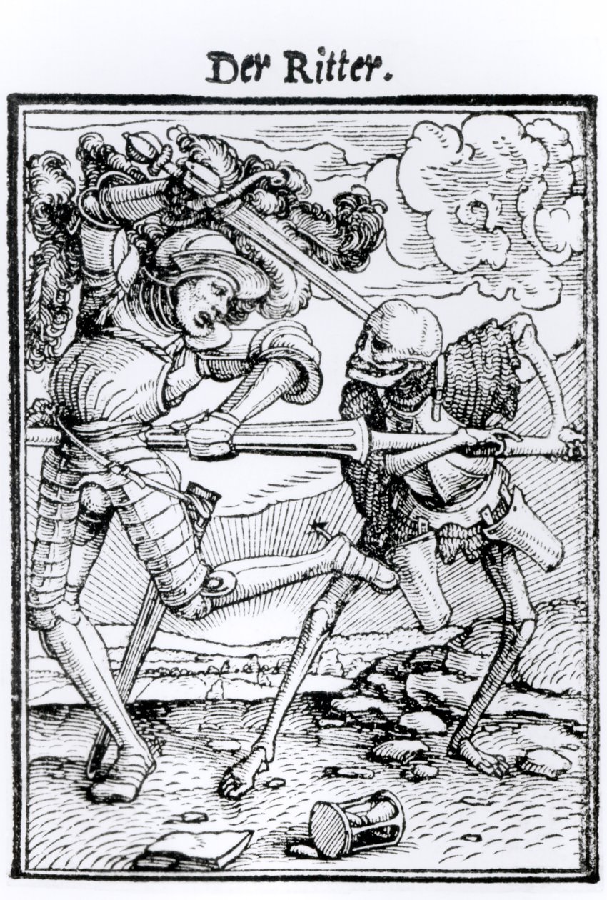 La morte e il cavaliere, da 
