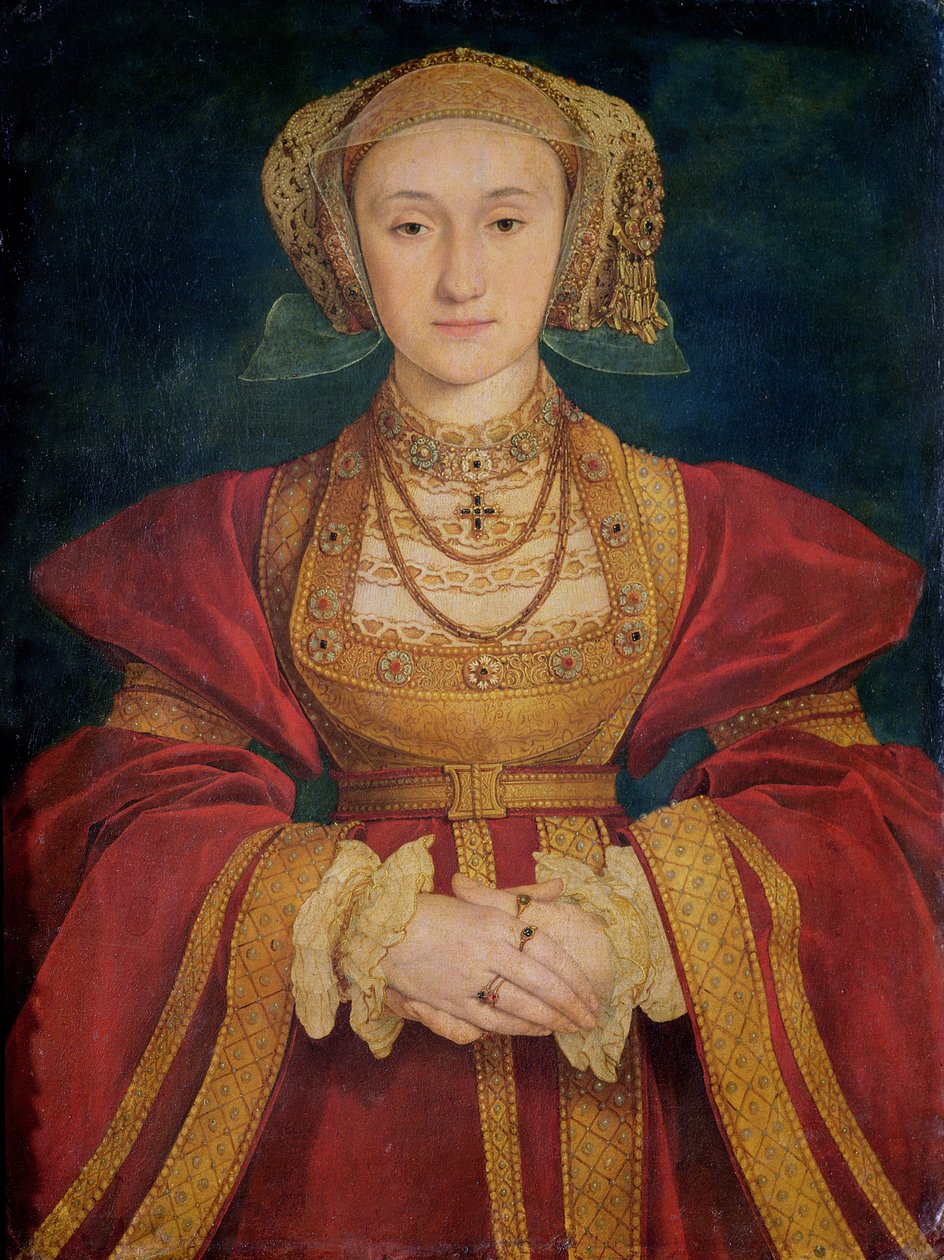 Ritratto di Anna di Cleves (1515-57) 1539 da Hans Holbein der Jüngere