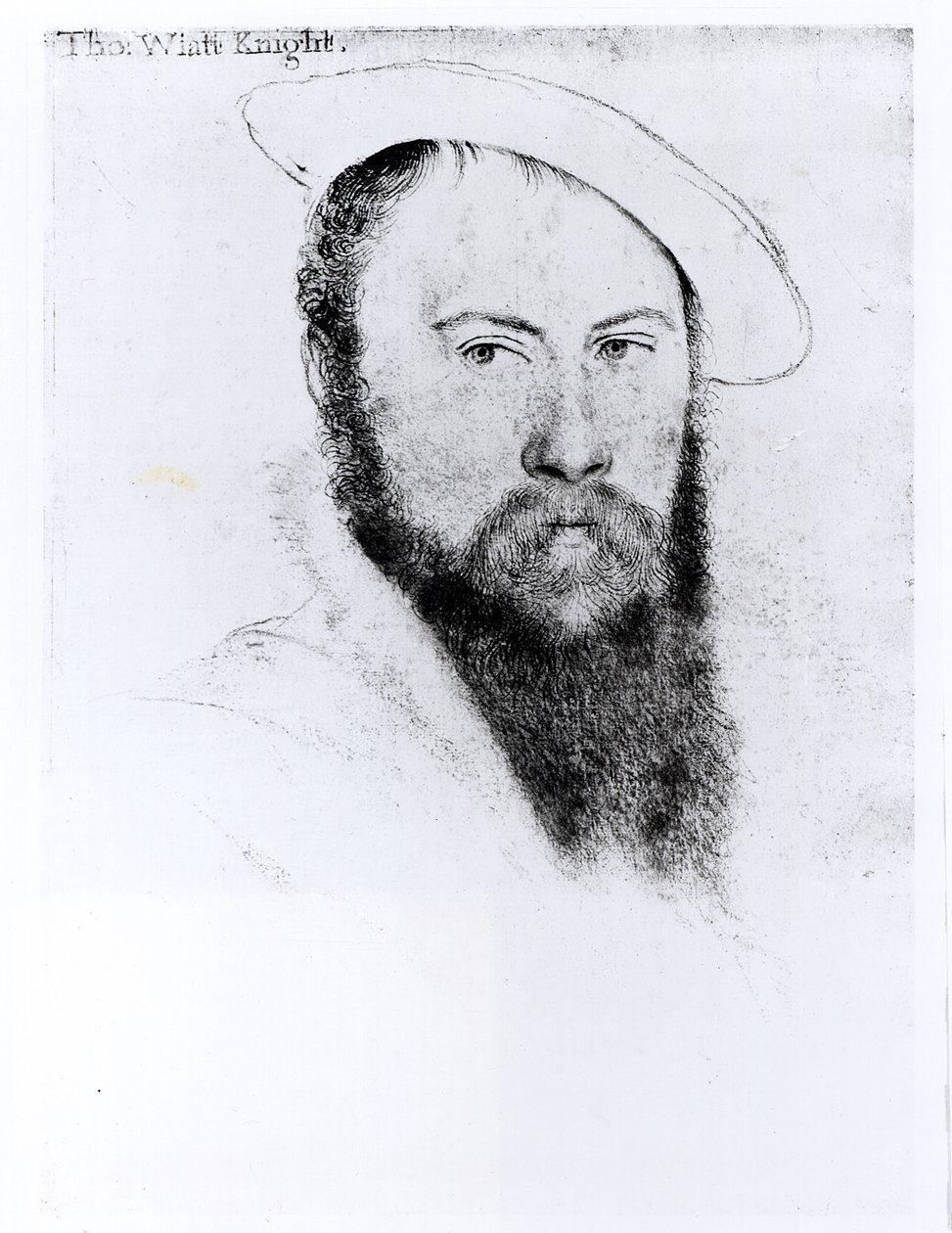 Ritratto di Sir Thomas Wyatt il Giovane (c.1521-54) da Hans Holbein der Jüngere