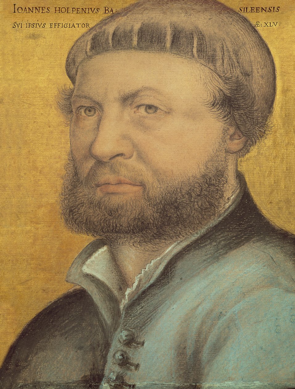 Autoritratto, 1542 da Hans Holbein der Jüngere