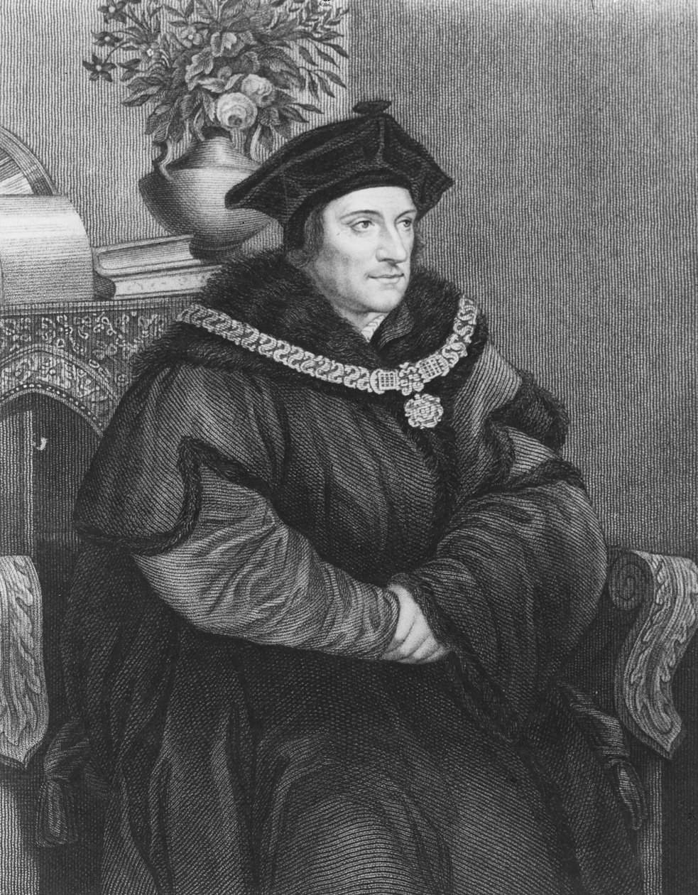 Sir Thomas More (1477-1535) da Hans Holbein der Jüngere