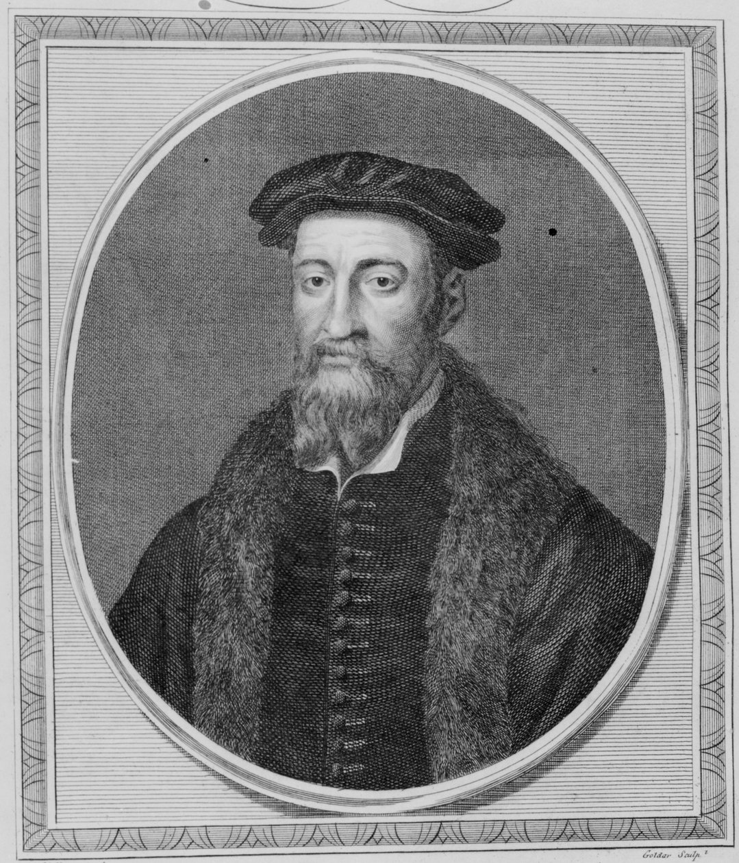 Sir Thomas Smyth, inciso da John Goldar, 1785 da Hans Holbein der Jüngere