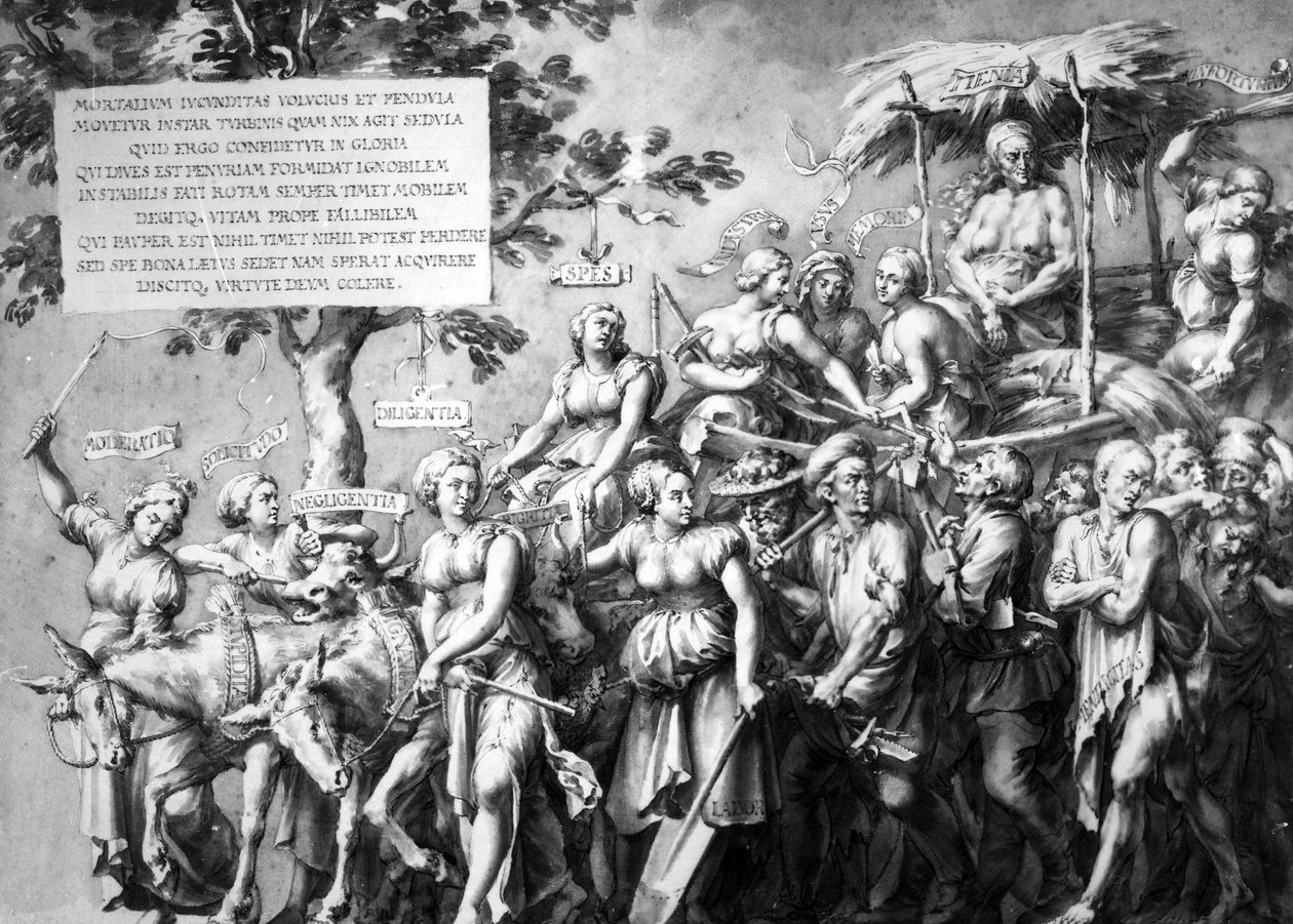 Il trionfo della povertà da Hans Holbein der Jüngere