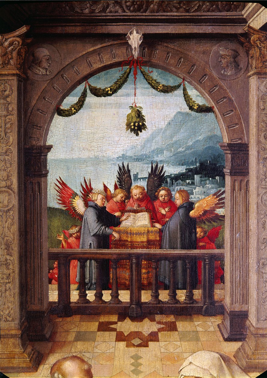 La Fontana della Vita (dettaglio), 1519 da Hans Holbein the Elder