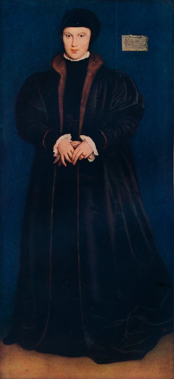 Cristina di Danimarca, duchessa di Milano da Hans Holbein der Jüngere