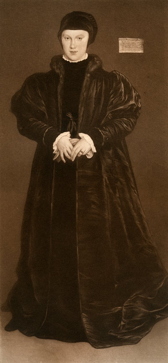Cristina di Danimarca, Duchessa di Milano, 1538, 1902 da Hans Holbein der Jüngere