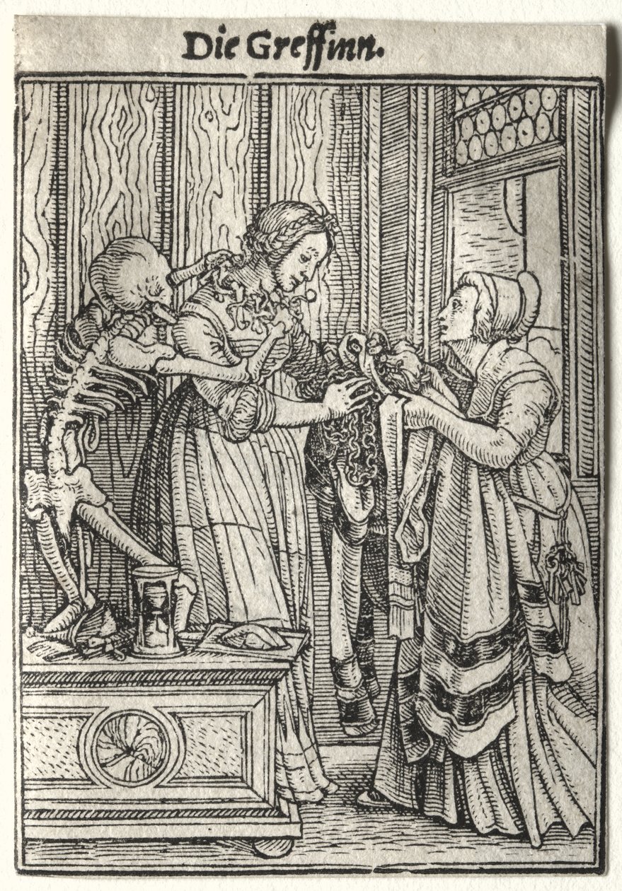 Danza della Morte: La Contessa da Hans Holbein the Younger