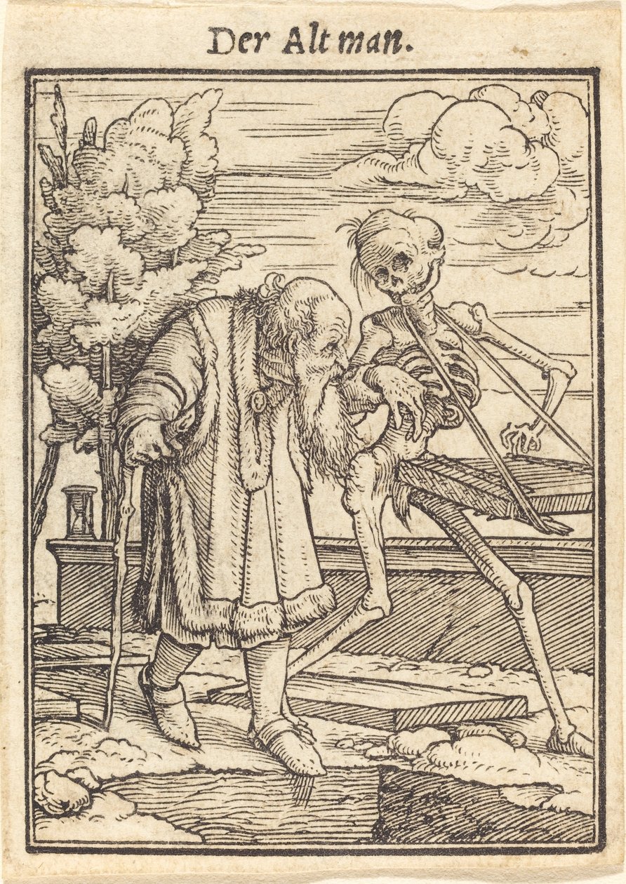 Il vecchio da Hans Holbein der Jüngere