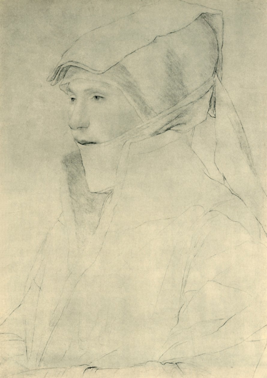 Dorothea Kannengiesser, 1525-1526, 1943 da Hans Holbein der Jüngere