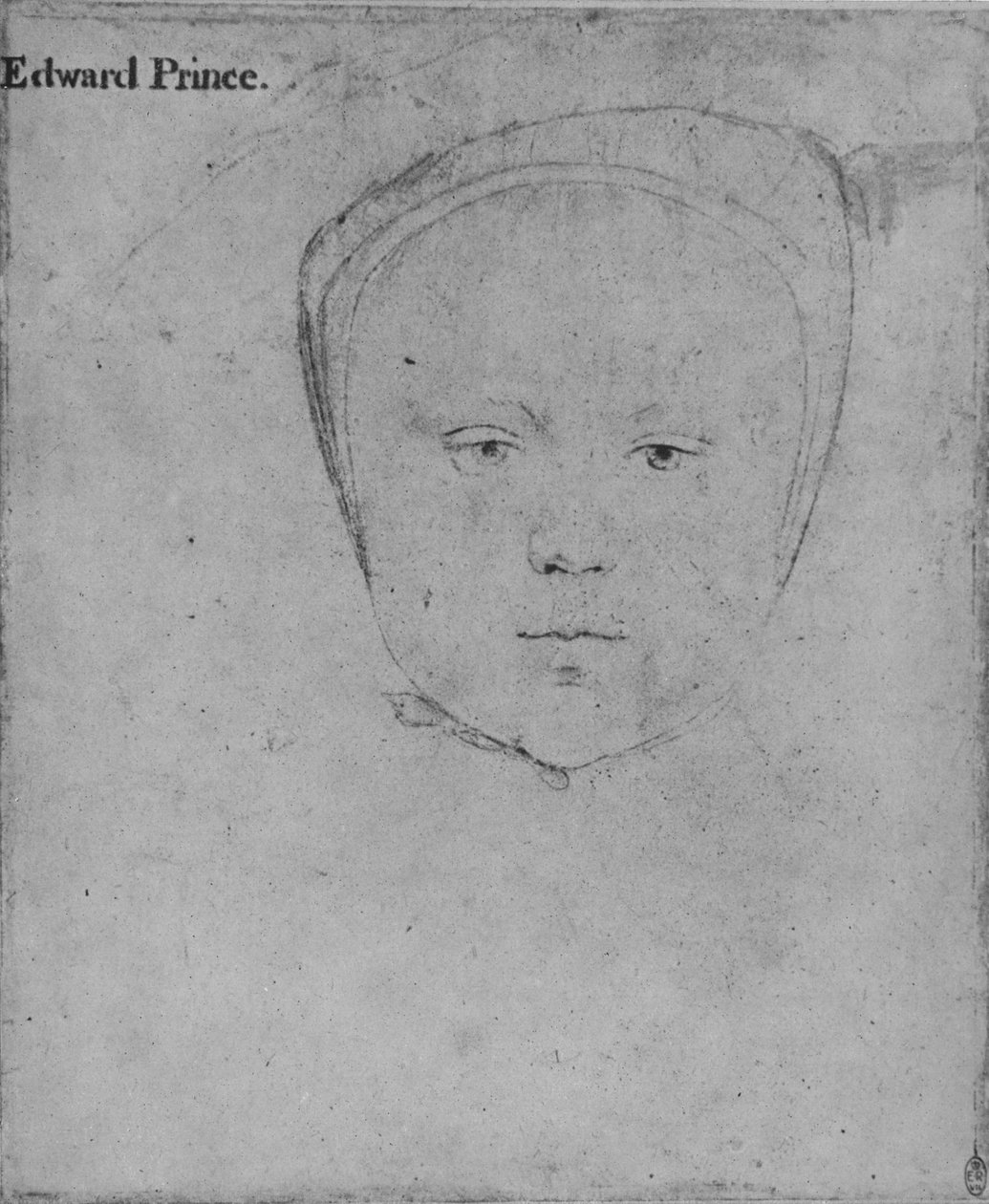 Edoardo, Principe di Galles, 1538 da Hans Holbein der Jüngere