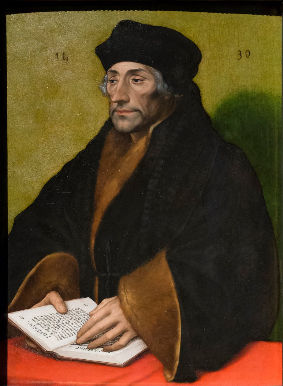 Erasmo da Rotterdam da Hans Holbein the Younger