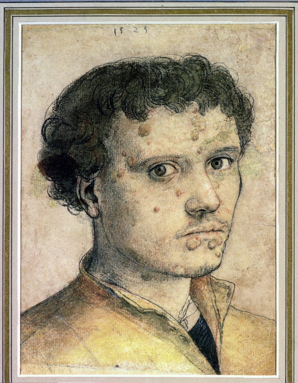 Testa di un giovane uomo da Hans Holbein der Jüngere